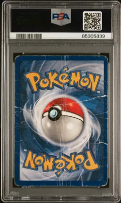 Pokemon TCG Raichu Fossil Holo Rare Card 14/62 1st Edition PSA 1 - Image 2