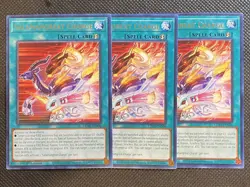 3x YuGiOh! - Salamangreat Charge LD10-EN006 Rare 1st Edition Near Mint - Image 1