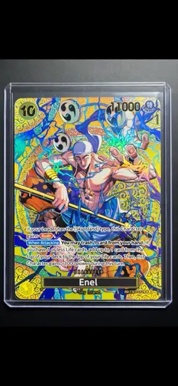 Bandai One Piece Enel EB02-052 SP Special Foil Character Card 2026 - Image 1
