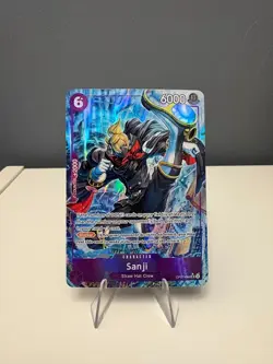 One Piece TCG - Sanji OP07-064 Alt Art - SR 500 Years in the Future English - Image 1