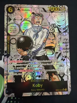 EB04-044 Koby SR Alt Art Manga Adventure on Kami’s Island One Piece TCG English - Image 1