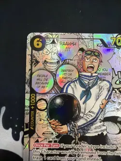 EB04-044 Koby SR Alt Art Manga Adventure on Kami’s Island One Piece TCG English - Image 2