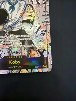 EB04-044 Koby SR Alt Art Manga Adventure on Kami’s Island One Piece TCG English - Image 4