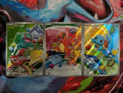 Pokemon First Partner Illustration Collection Series 1 - Kanto (Gen 1) Set - Image 1