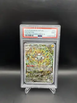 2024 Pokemon TCG Magneton Pokemon Center Promo Stamp Surging Sparks PSA 9 #159 - Image 1