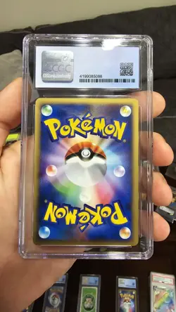 Pokemon TCG Aerodactly 059/088 1st Edition Split Earth Japanese CGC 9.5 GEM MINT - Image 2