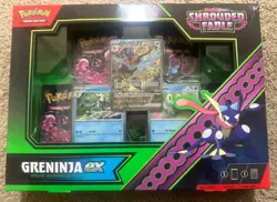 Pokemon TCG: Greninja ex Special Illustration Box Shrouded Fable New Sealed - Image 1