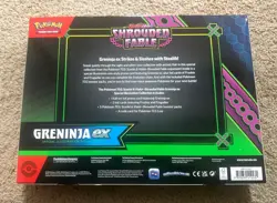 Pokemon TCG: Greninja ex Special Illustration Box Shrouded Fable New Sealed - Image 2