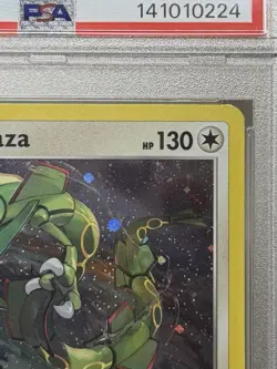 Rayquaza SWSH029 Holo Rare DOUBLE SWIRL Pokemon Crown Zenith Promo PSA 9 MINT - Image 3