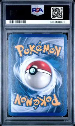 2002 POKEMON LEGENDARY COLLECTION #50 KAKUNA-REVERSE FOIL PSA 8 - Image 2