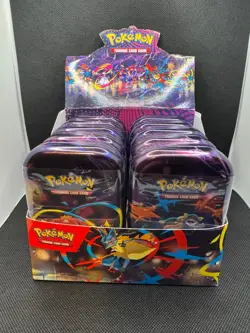 Pokemon TCG Mega Evolution MINI TINS LOT OF 10 - Image 1