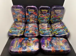 Pokemon TCG Mega Evolution MINI TINS LOT OF 10 - Image 4