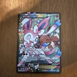 Pokemon TCG Sylveon EX Full Art RC32-32 Generations Radiant Collection Rare - Image 1