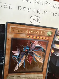Ultimate Rare Ultimate Insect LV7 TLM-EN010 MP/HP Yugioh! Card! - Image 4