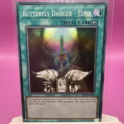 Butterfly Dagger - Elma DCR-EN032 25TH ANNIVERSARY - Super Rare Yugioh - Image 1