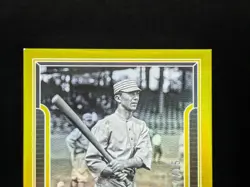 2023 Panini Three and Two Holo Gold /15 Home Run Baker Frank Baker #4 HOF Card - Image 2
