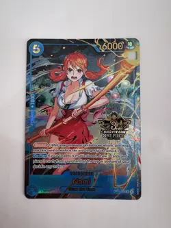Nami OP11-054 SEC ONE PIECE Card Game 3rd ANNIVERSARY JPNSET 2025 English TCG NM - Image 1