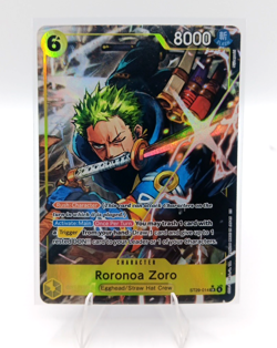 Roronoa Zoro ST29-014 SR Alt Art Starter Deck Egghead - Image 1