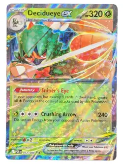 Pokemon TCG Decidueye ex 12/88 | Perfect Order | Double Rare Holo | NM/M - Image 1
