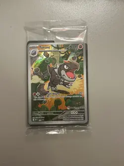 Pokemon TCG Tyrunt 070 SEALED STAMPED Pokemon Center Black Star Promo NM/M - Image 1