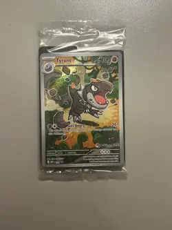 Pokemon TCG Tyrunt 070 SEALED STAMPED Pokemon Center Black Star Promo NM/M - Image 4
