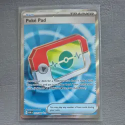 Poke Pad 113/088 Full Art English Pokemon Card Perfect Order Pokemon TCG - Image 1