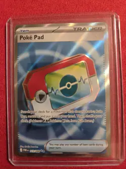 Poke Pad 113/088 Full Art Trainer Pokemon TCG Card Perfect Order - Pack Fresh - Image 1