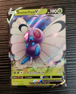 Pokemon- Butterfree V 001/189- Darkness Ablaze- Ultra Rare Full Art Card - Image 2