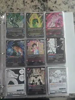 Dragon Ball Super Card Game Binder - Fusion World Manga And More 200 + Cards 🔥 - Image 3