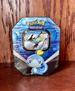 Galar Partners Inteleon V Collectors Tin - 4 Booster Packs - Promo Card - Sealed - Image 1