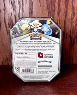 Galar Partners Inteleon V Collectors Tin - 4 Booster Packs - Promo Card - Sealed - Image 3