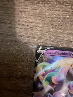 Galarian Rapidash V SWSH111 SWSH: Sword & Shield Promo Cards Holo - Image 2