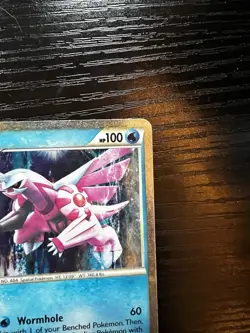 Pokemon Palkia Shiny Holo Rare SL8 Call of Legends 2011 Wormhole 100HP Card - Image 4