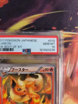 Pokemon Card Flamara Flareon The Best Of XY 2017 Japanese PSA 10 - Image 4