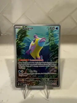 Pokemon TCG Bruxish Holo Card Sv08: Surging Sparks 200/191 - Image 1