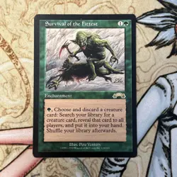 Survival of the Fittest - Magic: The Gathering - Exodus - Light Play 🔥EDH/ CEDH - Image 1