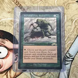 Survival of the Fittest - Magic: The Gathering - Exodus - Light Play 🔥EDH/ CEDH - Image 3