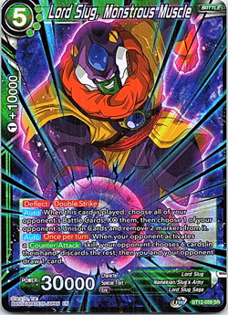 Lord Slug, Monstrous Muscle BT12-059 SR Dragon Ball Super Card TCG X1 - Image 1