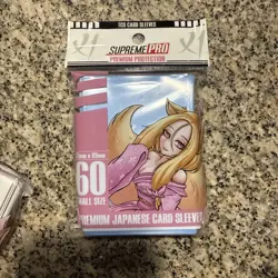 Supreme Pro - Pure BLUE Card Sleeves | Teamsamuraix1 YuGiOh Sleeves | NEW - Image 1