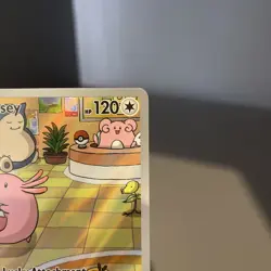 Pokemon Chansey TCG Twilight Masquerade Holo Card Illustration Rare 187/167 - Image 3