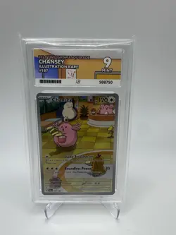 Chansey 187/167 Illustration Rare Pokemon TCG Twilight Masquerade Ace 9 - Image 1