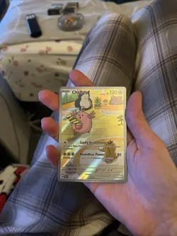 Pokemon Chansey TCG Twilight Masquerade Holo Card Illustration 187/167 - Image 3