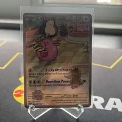 Pokemon TCG Chansey Illustration 187/167 Twilight Masquerade - Image 1