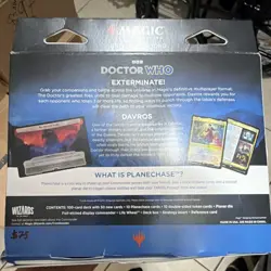 Magic: The Gathering Doctor Who Commander Deck Masters of Evil Foil-Etched - Image 3