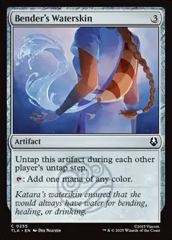 Bender's Waterskin #255 (NM) - MTG - Avatar Last Airbender Magic: The Gathering - Image 1