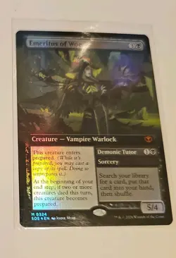 Emeritus of Woe (Extended Art) Foil - Secrets of Strixhaven (SOS) - Image 1