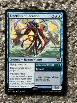 Emeritus of Ideation Secrets of Strixhaven MTG Regular - NM - Image 1
