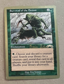 Survival of the Fittest - World Championship Deck - 98-MTG - Magic the Gathering - Image 2