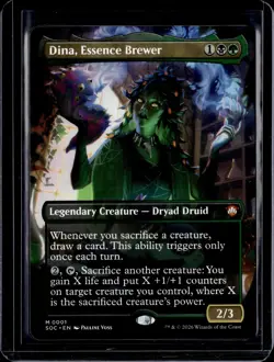 Dina, Essence Brewer (Borderless) - 1 - SOC - NM - MTG Magic the Gathering - Image 1
