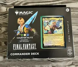 Magic the Gathering Final Fantasy Commander Deck FF10 (Counter Blitz) - Image 1